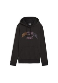 Resim Puma Ess+ Logo Lab Fl Sweatshirt Siyah 68298701 Kadın 001 