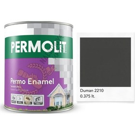 Resim Permolit Enamel Sentetik Yağlı Boya Duman Gri 0.375 Lt. 350 ML 