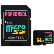 Resim 64 GB Mikro SD Hafıza Kartı Class 10 Yüksek Hızlı Mikro SD Kart High Speed Micro SD Card 