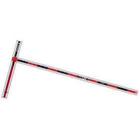 Resim Hultafors Ps120 Alüminyum Dört Fonksiyonlu Açı Ve İşaretleme Cetveli 120 Cm 253501 