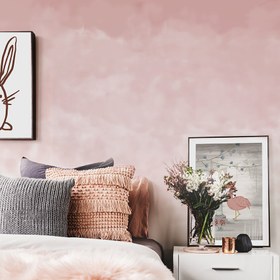 Resim PUF / Pembe / Duvar Kağıdı 