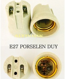 Resim E27 Universal Porselen Duy 