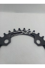 Resim ovela Bisiklet Aynakol Tek Yaprak MTB Dişlisi 8/9/10/11 Vites 34T Narrow-Wide 