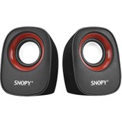 Resim Snopy SN-120 2.0 Beyaz/Sarı USB Speaker Aynı Gün Kargo - Adınıza Faturalı !