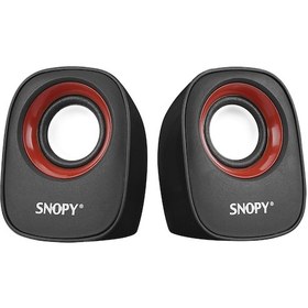 Resim Snopy SN-120 2.0 Beyaz/Sarı USB Speaker 