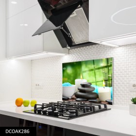 Resim Olinpa Cam Ocak Arkası Koruyucu | Mum 