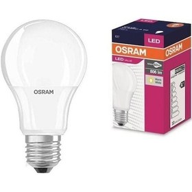 Resim Osram 8.5 Watt Led Ampul 2700K Sarı E27 