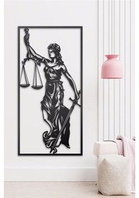 Resim Lady Justice - Metal Tablo 