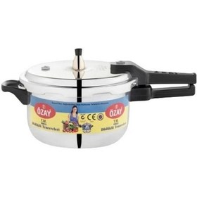 Resim Özay Alüminyum Düdüklü Tencere 5 L Gümüş 