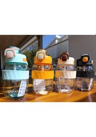 Resim Shotay Pipetli Su Matarası Tritan Turkuaz 700ml 