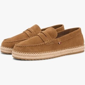 Resim Tommy Hilfiger Flexıble Hılfıger Sde Espadrılle Erkek Kahverengi Espadril - Fm0fm05794 