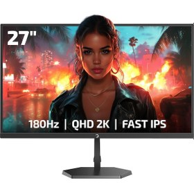Resim Gamepower Kaze Q80 27'' Flat Fast Ips 180hz 0.5ms Qhd 2k Gaming Monitör Ölü Piksel Garantili 