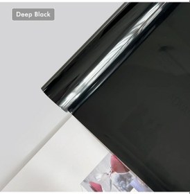 Resim Şeffaf Işık Siyah Duman Pvc Film Renk 30x200cm Far Arka Lamba Sarma Deep Black 40x200cm 1 Piece Set 
