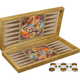 Resim Özel Tasarlanmış Hatem Tavla - Lisinya 