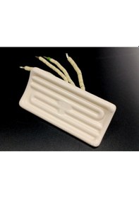 Resim İnfrared Seramik Isıtıcı Rezistans Konkav 122x60mm 400w 230v Beyaz Renk Hsc Model 1 Adet 