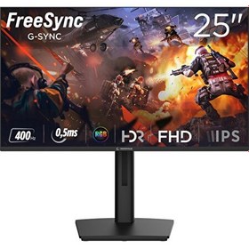 Resim Rampage Titan TT25F400F FHD IPS 400HZ 0.5MS 25" Flat Oyuncu Monitör 