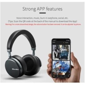 Resim Bluedio Victory V2 Kablosuz Kulak Üstü Bluetooth Kulaklık Teşhir 