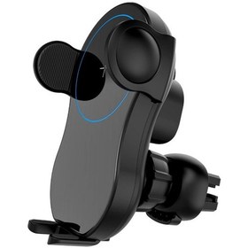 Resim 15w Magsafe Iphone 11-12-13-14 Pro-pro Max Uyumlu Magnetic Wireless Universal Araç Telefon Tutucu Siyah Black 