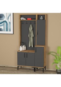 Resim Kalenderdekor1 Kalender Dekor Rose-1-2 Rs06 Portmanto Vestiyer Ayakkabılık 