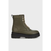 Resim Tommy Hilfiger Deri Logolu Bot Bayan Bot FW0FW08160 Rbn 