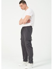 Resim Paraşüt Kumaş Paça Lastikli Kargo/jogger Alt Bl 2087-70086 001 