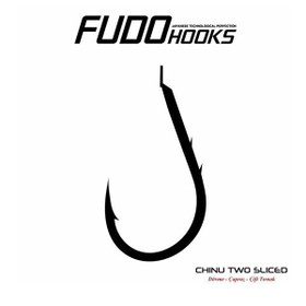 Resim Fudo CHTS-BN Chinu Two Sliced Olta İğnesi Black Nickel-NO:10 
