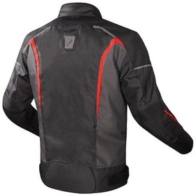 Resim Ls2 Sepang Korumalı Motosiklet Montu Siyah Kırmızı 