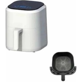 Resim Hobilinka Hava Fritözü 4l Airfryer Pratik Uzun Ömürlü Yağsız Pişirme Taşınabilir 