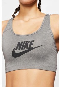Resim Nike Swoosh Futura Bra 899370-091kadın Beyaz Sporcu Sütyeni 001 