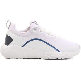 Resim Beyaz Fileli Hafif Unisex Spor Ayakkabı Dera 640 G Beyaz-lacivert Beyaz - Lacivert 