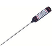 Resim Cordial Siyah 1 Adet Dijital Et Termometresi Yüksek Hassasiyet Mutfak Izgara Fırın Sıcaklık Sensörü 