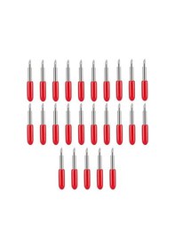 Resim Roland Kesim Plotter Vinil Kesici Bıçak İçin 25 Adet 45 Derece 