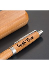 Resim Öğretmene Bambu Roller Kalem 