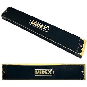 Resim Midex HN-24BK Siyah 24 Delikli Mızıka 