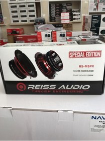 Resim Reiss Audio RS-M5PX 200 Watt Max Power+100 Watt Rms Power 13cm Oto Midrange Reiss Audio