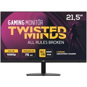 Resim TWISTED MINDS 21.5" TM22DFA FULLHD 75Hz HDMI VGA ÇERÇEVESİZ AMD FREESYNC GAMING MONİTÖR Twisted Minds