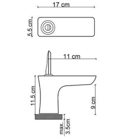 Resim Fontana Lavabo Bataryası Rose Fk-5113 Rose 