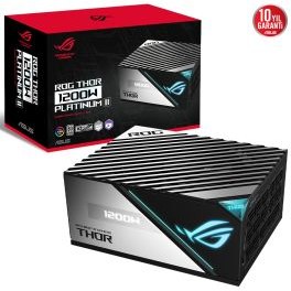 Resim Asus ROG THOR 1200W Platinum II Tam Modüler Güç Kaynağı 