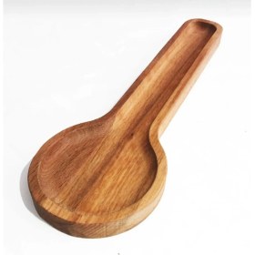 Resim Teknotrust Lux Dogal Gürgen Ağaç Kaşıklık Ahşap 32 x 10 cm 
