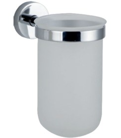 Resim Çelik Banyo Paslanmaz Pirinç Eser Camlı Montajlı Diş Fırçalık Gri 