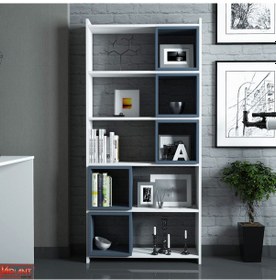 Resim Variant Variant Box Kitaplık - Beyaz / Mavi 