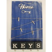 Resim Morza Home Morzahome Ahşap Anahtarlık Mandallı 25 x 40 cm 