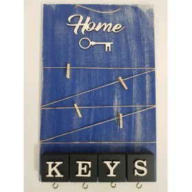 Resim Morza Home Morzahome Ahşap Anahtarlık Mandallı 25 x 40 cm 