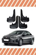 Resim bgfix Fiat Linea Tüm Kasalar Racing Yazılı 4'lü Tozluk Çamurluk Paçalık 