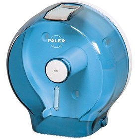 Resim Palex 3444-1 Jumbo Tuvalet Kağıdı Dispenseri Şeffaf Mavi 