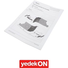 Resim AGCO Yakıt Tankı Koruma Kiti - Massey Ferguson / Fendt / Valtra | ACT000242A 