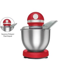 Resim AyrStore Mastermaid Chef Stand Mikser Red 1500W 5 Lt 