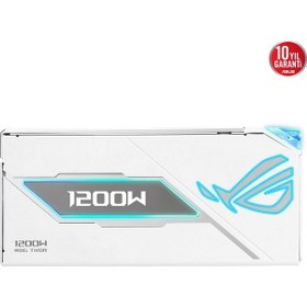 Resim Asus Rog Thor 1200w Platinum Iıı White Edition 80 Plus Platinum 90ye00v5-b0na00 