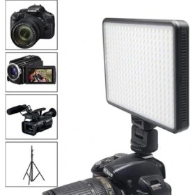 Resim Fototek LED-320 Kamera Işığı LED Kamera Tepe Lambası Batarya ve Şarj Dahil 