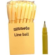 Resim Mynote Line Ball 50'li PP Kutu Neon Turuncu 